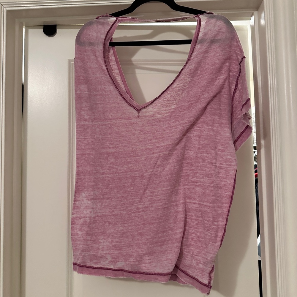 Free People Short Sleeve Top